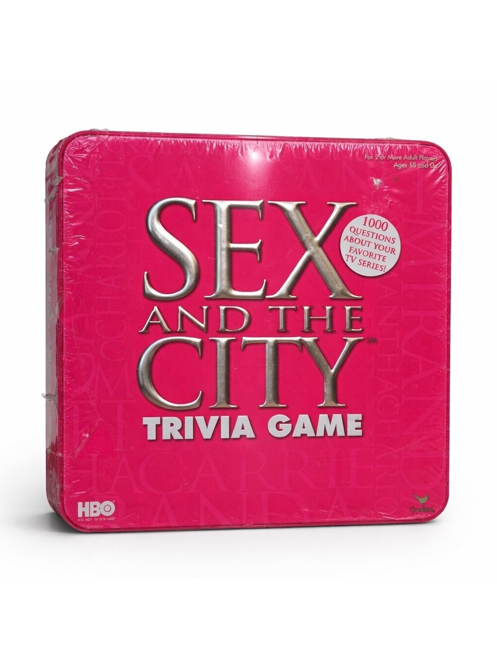 NEW SEALED Cardinal Sex and the City Trivia Game HBO in Tin 2004